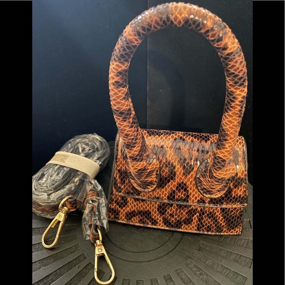 Designer Micro Leopard Crossbody Bag almost soldout 😢